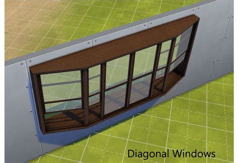 sectional single hung bay window sims  windows bay window sectional