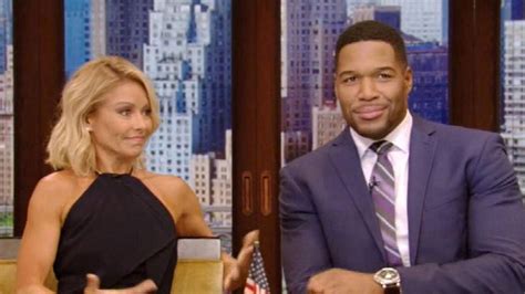 michael strahan and kelly ripa keep silent on strahan s early exit from