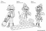 Splatoon Coloriage Imprimer Inklings Watase Ausmalbilder Triplets Urhirsch Megaloceros Malvorlagen Inkling Pokemon Drucken Callie Coloration Des Feuilles Buch Squid Jungen sketch template