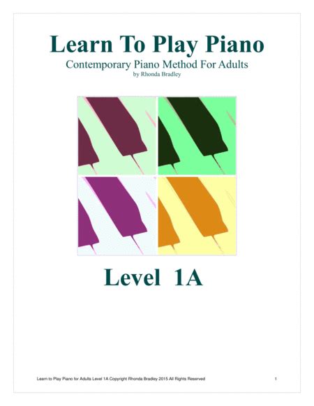 Download Learn To Play Piano Easy Adult Piano Lesson Book