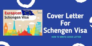 schengen visa cover letter  business tourist visa
