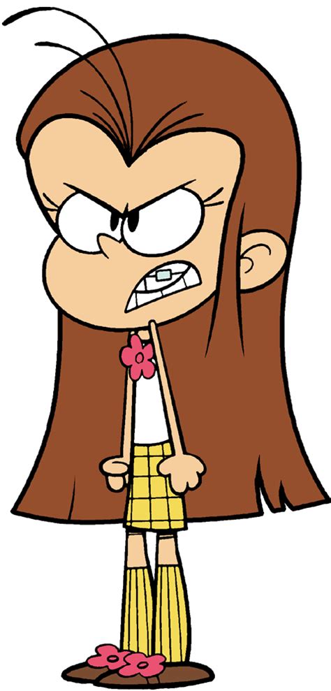 Image Luan With Loose Hair Png The Loud House