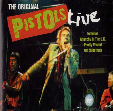 sex pistols the original pistols live uk cd album cdlp 554396