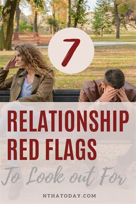Red Flags To Look Out For In A Relationship ⋆ Nthatoday