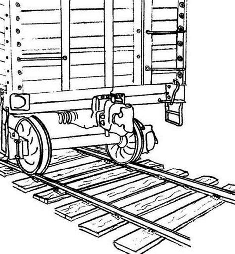 picture   classic railroad coloring page color luna