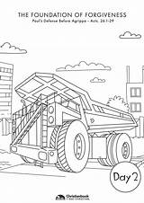 Coloring Vbs Cranes Christianbook sketch template