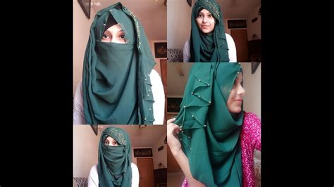 fixed hijab  niqab tutorial  easy fixed hijab