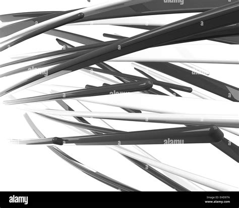 isolated  black  white cables stock photo alamy