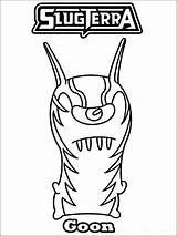 Slugterra Coloring Pages Printable Burpy Colouring Kids Book Getdrawings Coloriage Goon Doodles Gama Choose Board Websincloud Activities Au sketch template