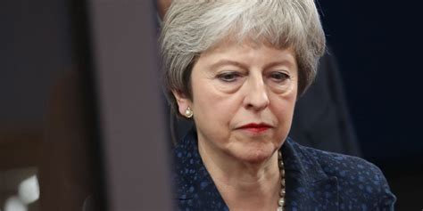 theresa  suffers historic defeat  mps reject  brexit deal business insider