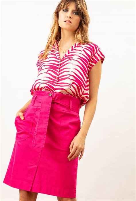 Zoe Fuchsia Pink Skirt