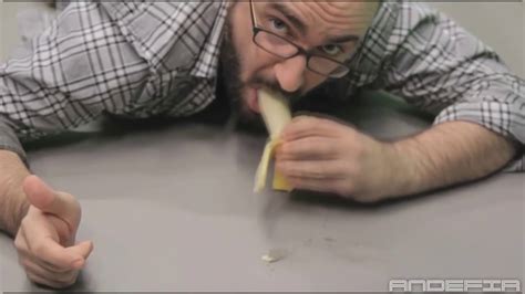 Strange Man Eats Banana Off Floor Youtube