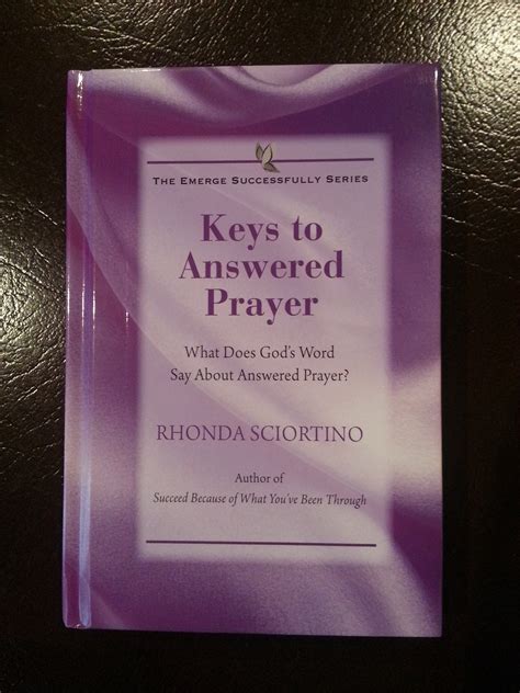 Keys To Answered Prayer Released