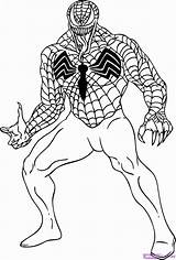 Venom Coloring Pages Spiderman Library Clipart sketch template