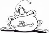 Frog Coloring Pages Frogs Printable Kids Cute Para Colorear Color Dibujos Cliparts Clipart Adults Print Ranas Clip Pintar Library Category sketch template