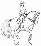 Dressage Horse Coloring Pages Drawing Printable Horses Drawings Rocks Show Template Jumping Sketch Equestrian Cool Outline Getdrawings Animal Choose Board sketch template