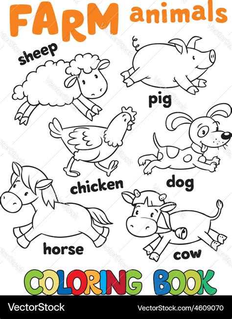barnyard animal coloring pages pictures total update