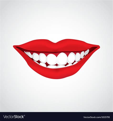smiling mouth royalty  vector image vectorstock