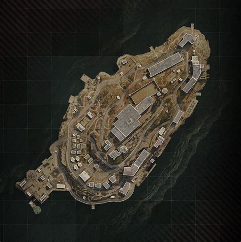 rebirth island  warzone map layout points  interest pois