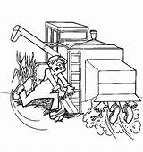 Combine Harvester Coloring Pages Drawing Template Getdrawings sketch template