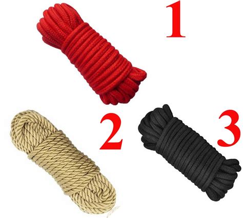 10m long soft bondage rope shibari restraint japanese strap belt bdsm