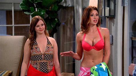 Jenny And Brooke Two And A Half Men Two Half Men Half Man Two And