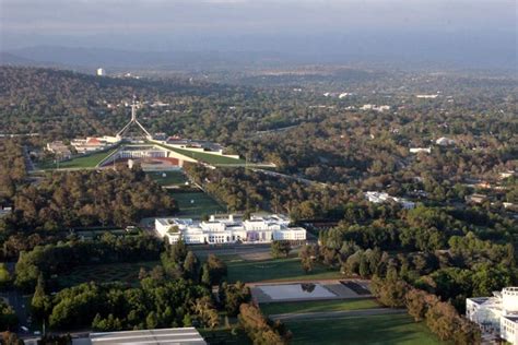 aerial view of parliament house abc news australian broadcasting corporation