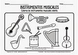 Instrumentos Musicales Colorear Percusion Fichas Lamina Cuerda Preescolar Sgaguilarmjargueso Infantiles sketch template
