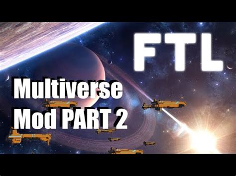 ftl faster  light drone control time multiverse mod run  youtube
