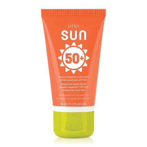Shop Now For Jafra Sun Face Protector Sunscreen Broad Spectrum Spf 50