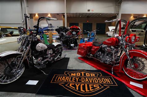 2nd Annual Dallas Lowrider Cultural Art Show Harley