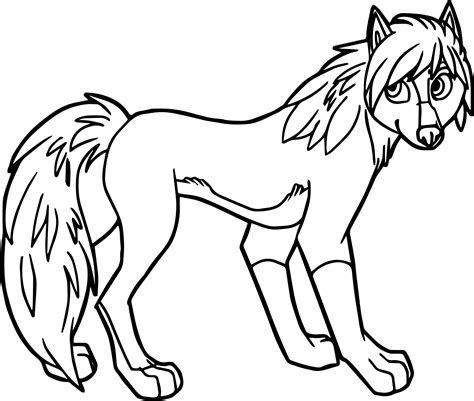 anime wolf coloring sheets coloring pages  anime wolves  print