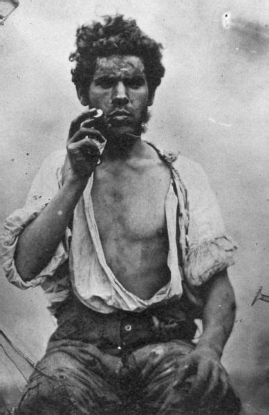 Photograph Of An Irish Labourer C 1850s Старые