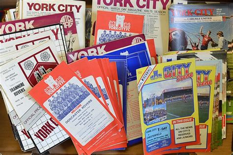 mullock s auctions york city football programme