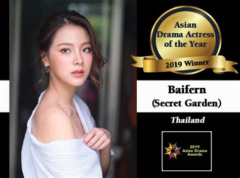 Baifern Of Thailand Named 2019s ‘asian Drama Actress Of The Year