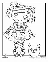 Lalaloopsy Coloring Printable Pages Getcolorings Lovely sketch template