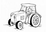 Tractor Coloring Farm Pages Farmall Trailer Printable Getcolorings Kids Color Tracto sketch template