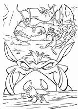 Coloring Pages Matata Hakuna Lion King Getdrawings sketch template