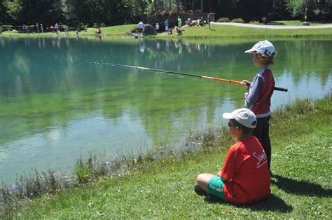 partie de peche sport peche  juillet   samoens