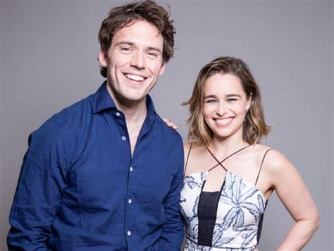 emilia clarke sam claflin grapple with love life in me before you