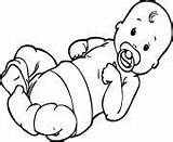 Baby Coloring Pages Pacifier Boss Printable Teddy Bear sketch template