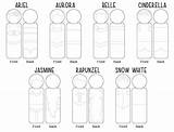 Peg Pegs Clothespin sketch template