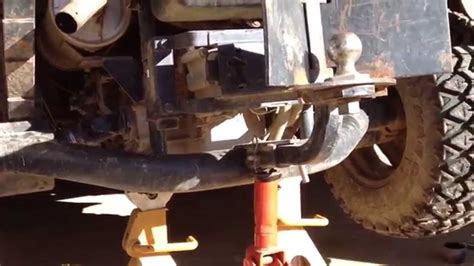 started rtv rear axle repair youtube