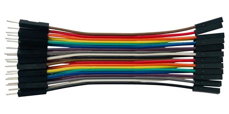 mp multicomp pro jumper wire kit male  female multi coloured