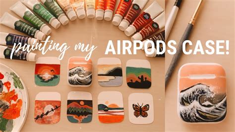 painting  airpods case  tutorial youtube