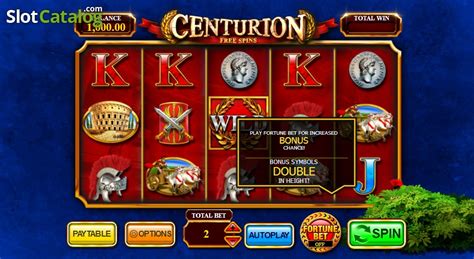 centurion  spins slot play  demo review