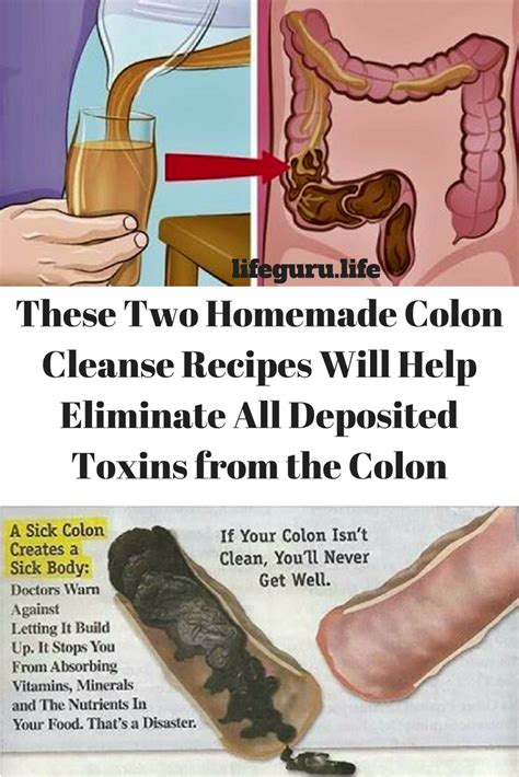 These Two Homemade Colon Cleanse Recipes Will Help Eliminate All