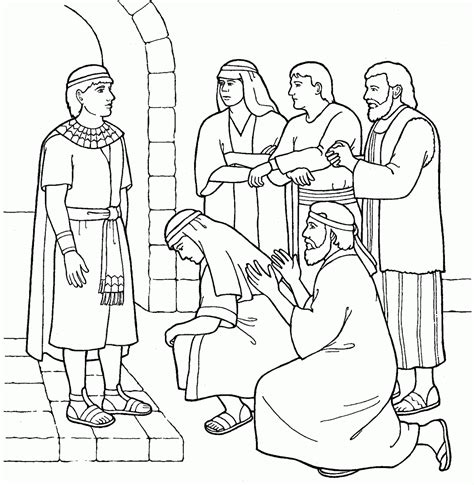 photo  joseph  egypt coloring page   coloring home
