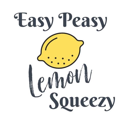 easy peasy lemon squeezy lemon themed party summertime crafts lemon
