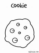 Cookie Coloring Pages Cookies Milk Printable Chip Color Chocolate Fortune Template Getcolorings Sheet Getdrawings Getcoloringpages Christmas Print sketch template